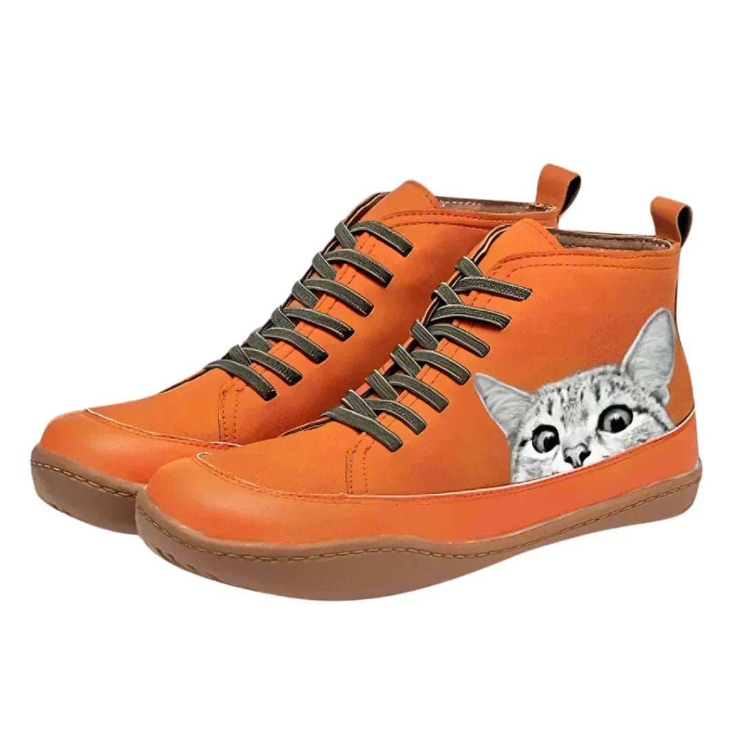 Linda | Ankle Boots For Cat Lovers