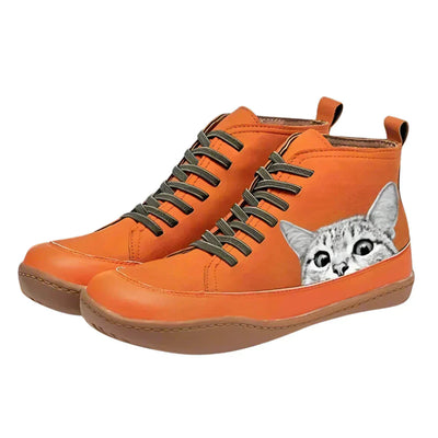 Linda | Ankle Boots For Cat Lovers