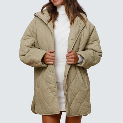 Corvaya | Oversized Hooded Winter Coat