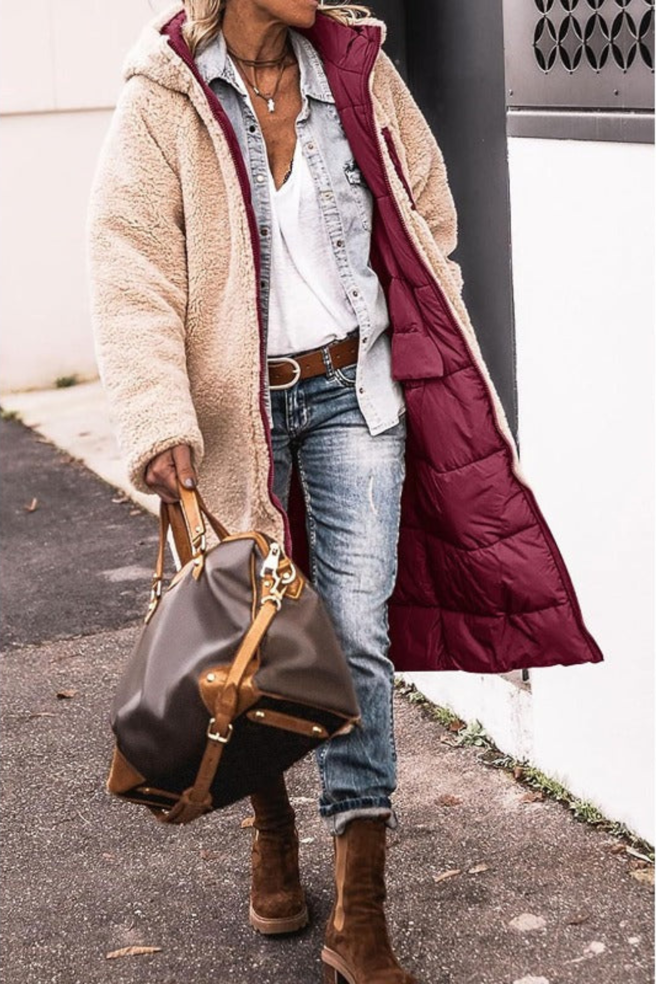 Lena | 2-in-1 Reversible Coat