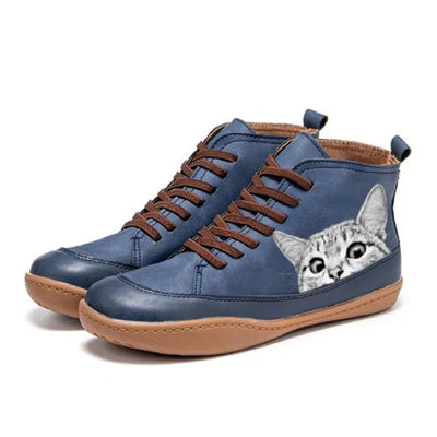 Linda | Ankle Boots For Cat Lovers