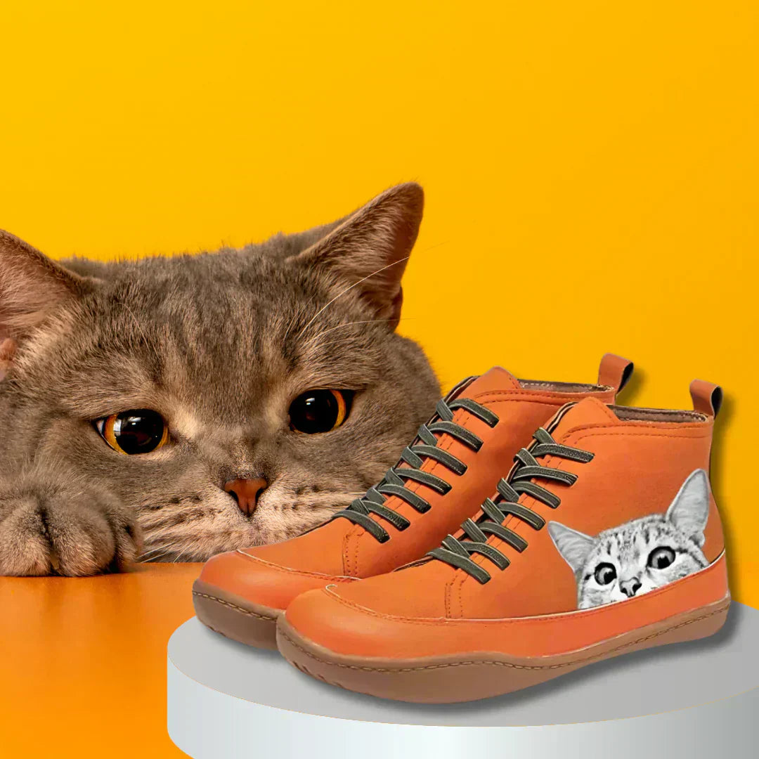 Linda | Ankle Boots For Cat Lovers