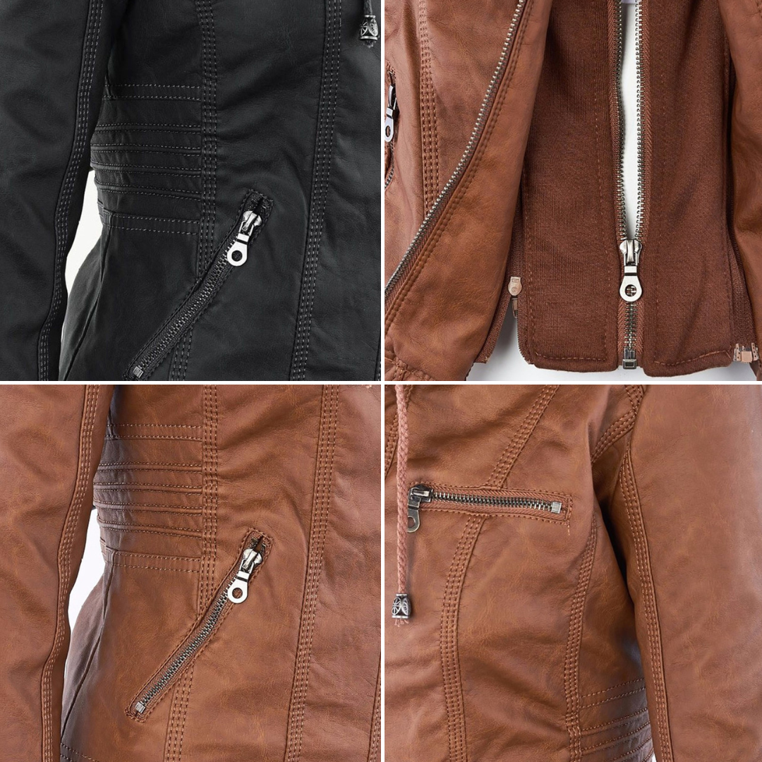 Margaret | Timeless Elegant Leather Jacket