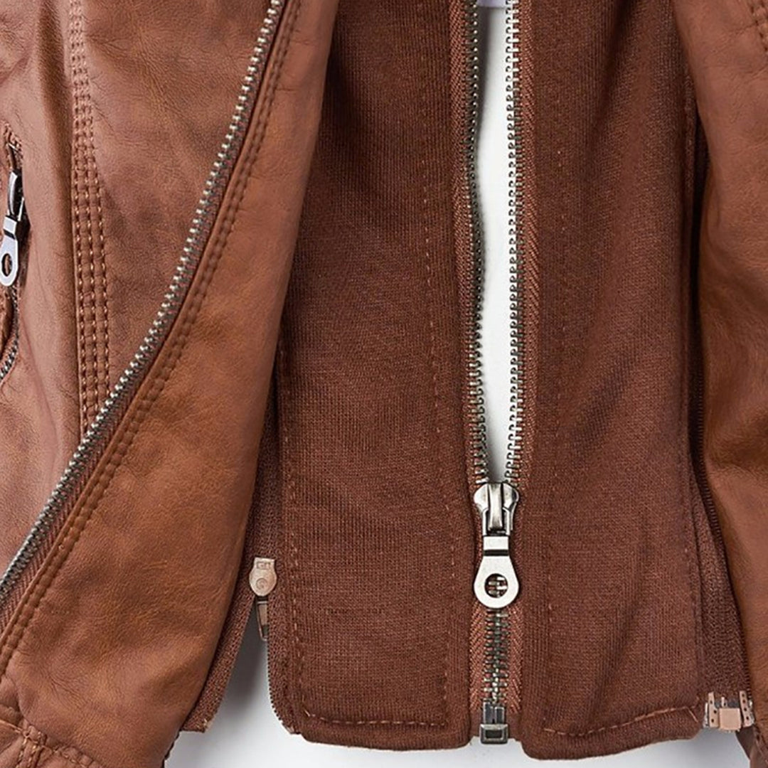 Margaret | Timeless Elegant Leather Jacket