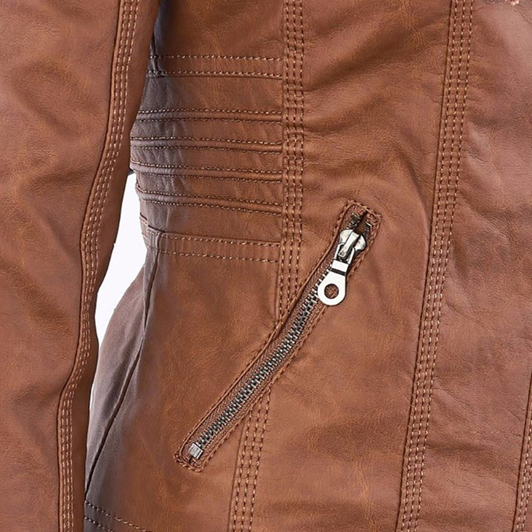 Margaret | Timeless Elegant Leather Jacket
