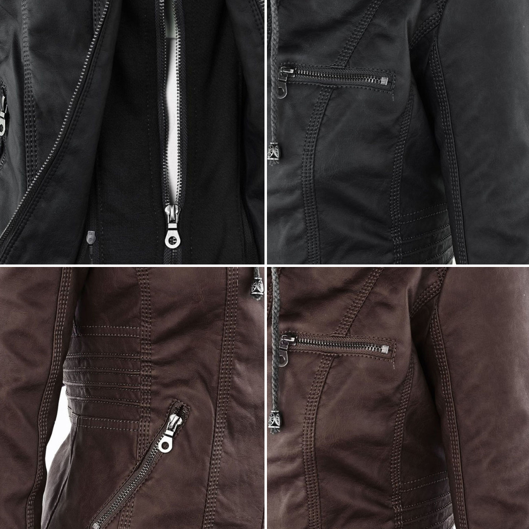 Margaret | Timeless Elegant Leather Jacket