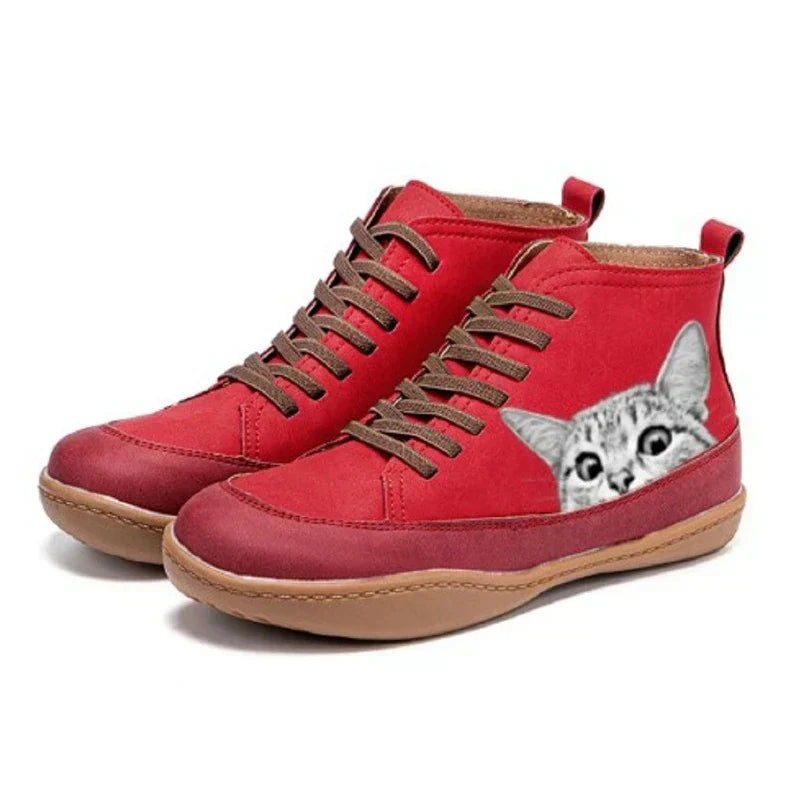 Linda | Ankle Boots For Cat Lovers