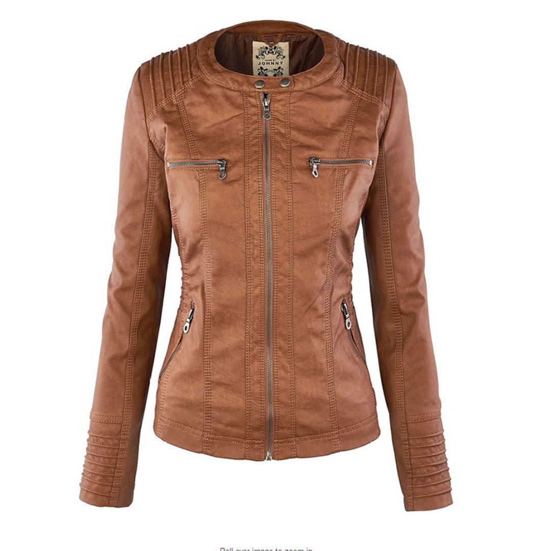 Margaret | Timeless Elegant Leather Jacket