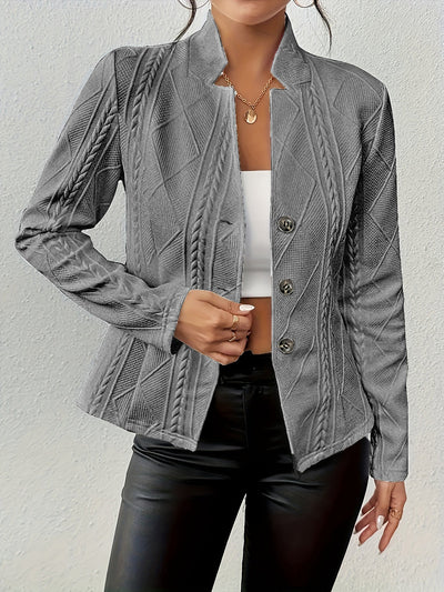 Naomi | Sculpted Button Jacket