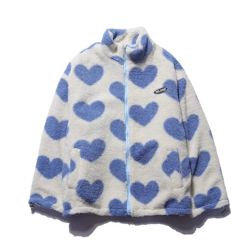 Patricia | Reversible Heart Jacket