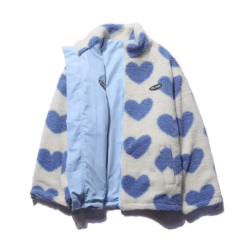Patricia | Reversible Heart Jacket