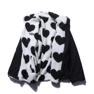 Patricia | Reversible Heart Jacket