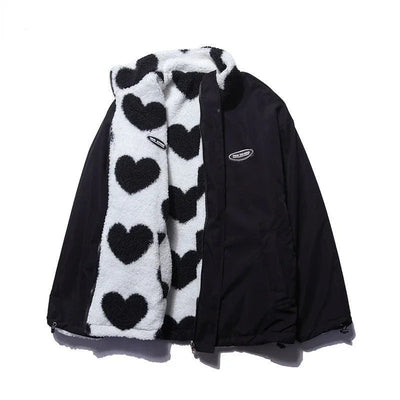 Patricia | Reversible Heart Jacket