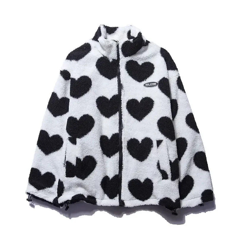 Patricia | Reversible Heart Jacket