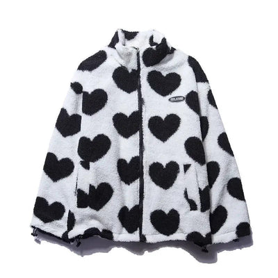 Patricia | Reversible Heart Jacket