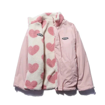 Patricia | Reversible Heart Jacket