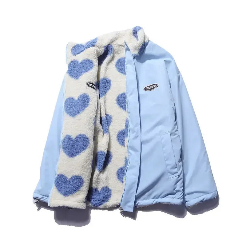 Patricia | Reversible Heart Jacket