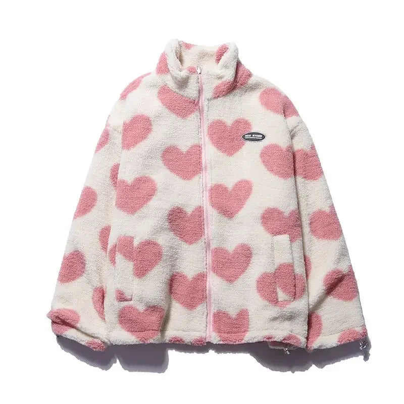 Patricia | Reversible Heart Jacket