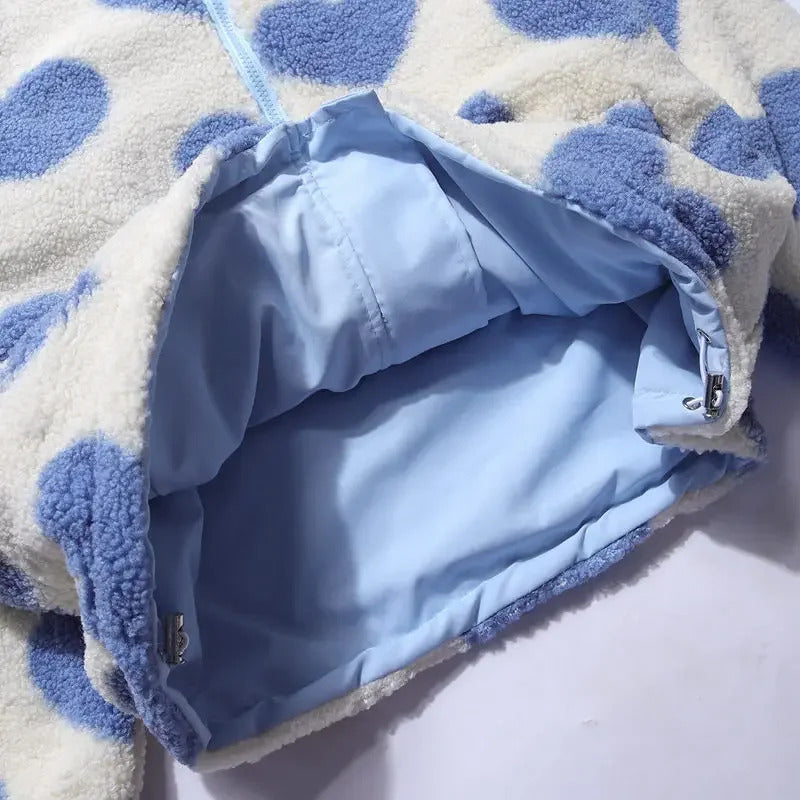 Patricia | Reversible Heart Jacket