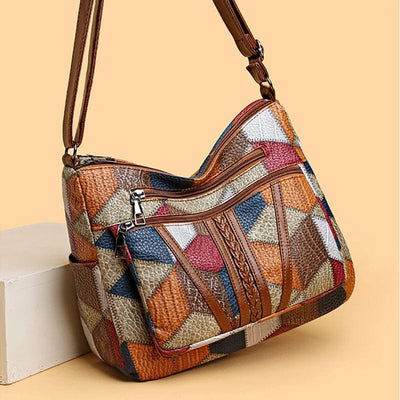 Adore | Mosaic leather handbag