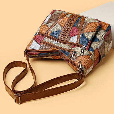Adore | Mosaic leather handbag