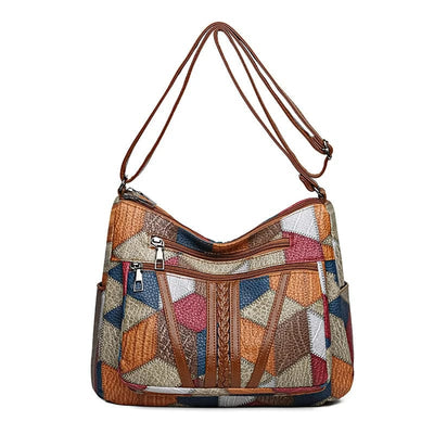 Adore | Mosaic leather handbag