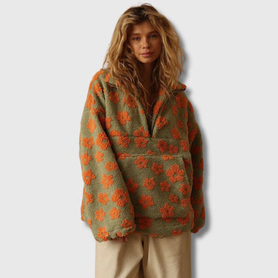 Sandra | Bohemian-inspired Sherpa jumper