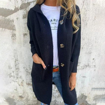 Everlyn | Cozy Hooded Cardigan